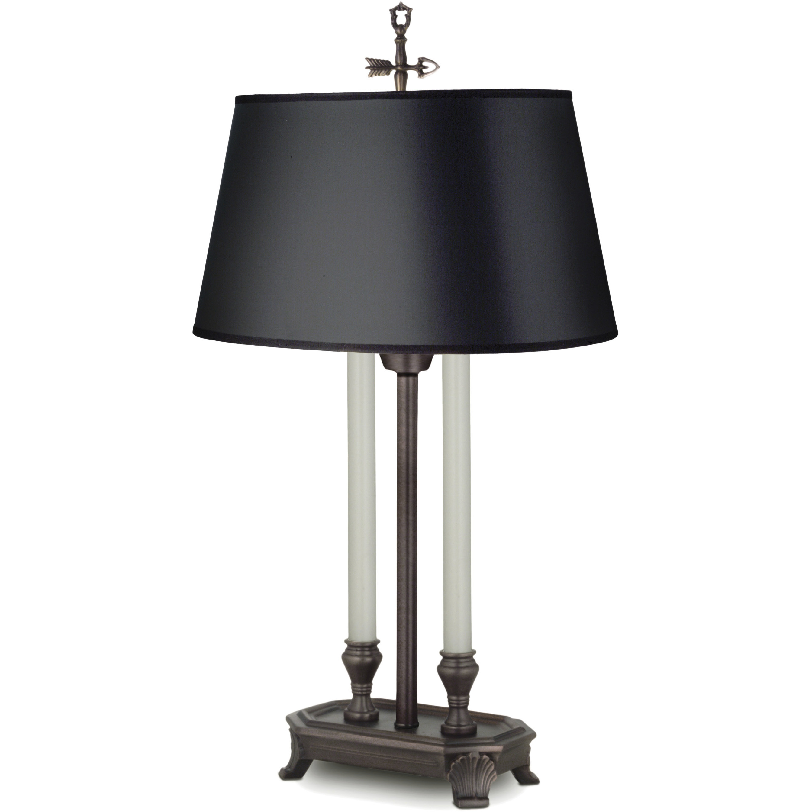 Ellie 28 inch 150 watt Antique Old Bronze Desk Lamp Portable Light